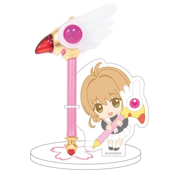 カードキャプターさくら展示限定封印の杖ボールペン＋アクリルスタンド